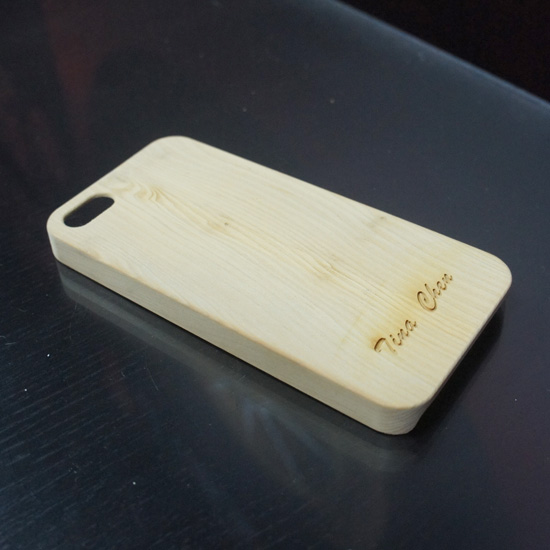 IPHONE5 木頭殼 代工刻